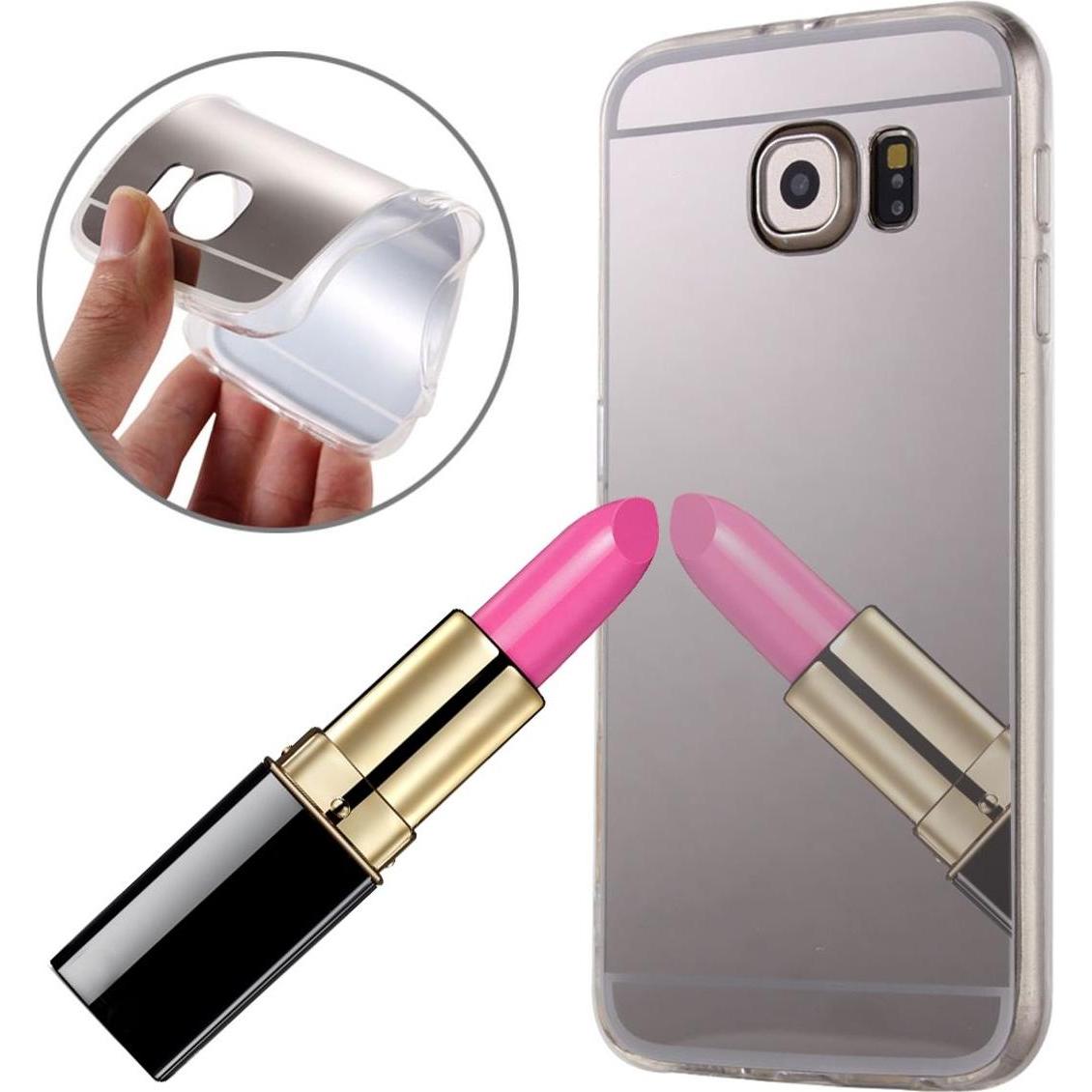 Thumbnail - König Design Handyhülle für Samsung Galaxy S7 Edge Schutzcase Backcover Bumper Etuis Silber (Samsung Galaxy S7 Edge), Sm...