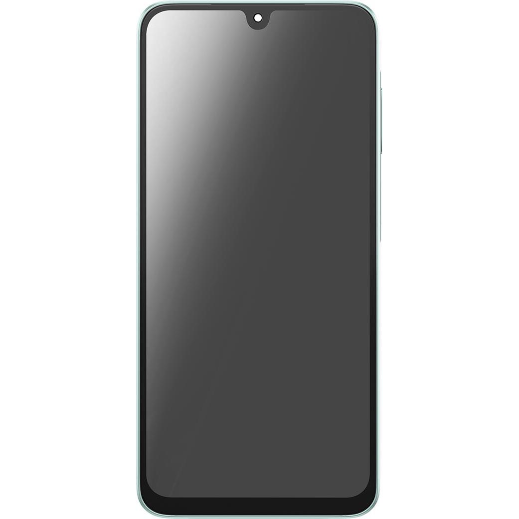 Samsung LCD + Touchglas mit Chassis (Display), Mobilgerät Ersatzteile, Grün