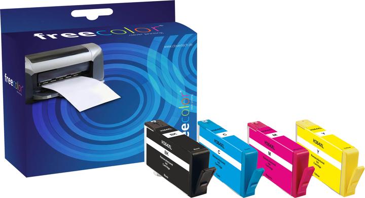 Image du produit Freecolor HP684EE-INK4-FRC, 4 pc(s), multipack (C, CF, M, Y)