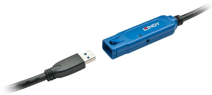 Actual product image Lindy USB 3.0 Active Extension 15m USB 3.0 Super Speed (15 m, USB 3.2 Gen 1)