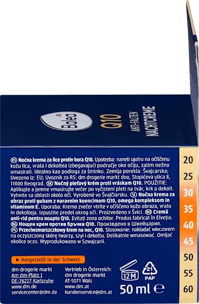 Image du produit dm Balea Q10 anti-rides (50 ml, Crème de nuit)