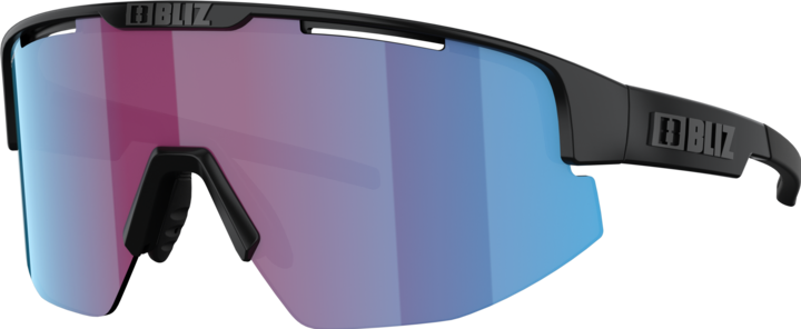 Actual product image Bliz Matrix Nano Optic Nordic Light (Matt Black, Violet w Blue Multi)