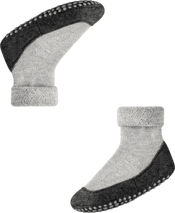 Actual product image Falke Cosyshoe Hut Finches, colour 3400 light grey, size 23-24 (23)