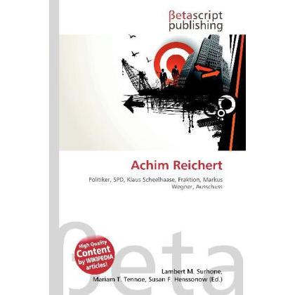 Achim Reichert, Fachbücher
