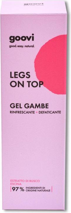 Produktbild Goovi LEGS ON TOP Gel für die Beine Gel (Fusscrème & Fussgel, 125 ml)