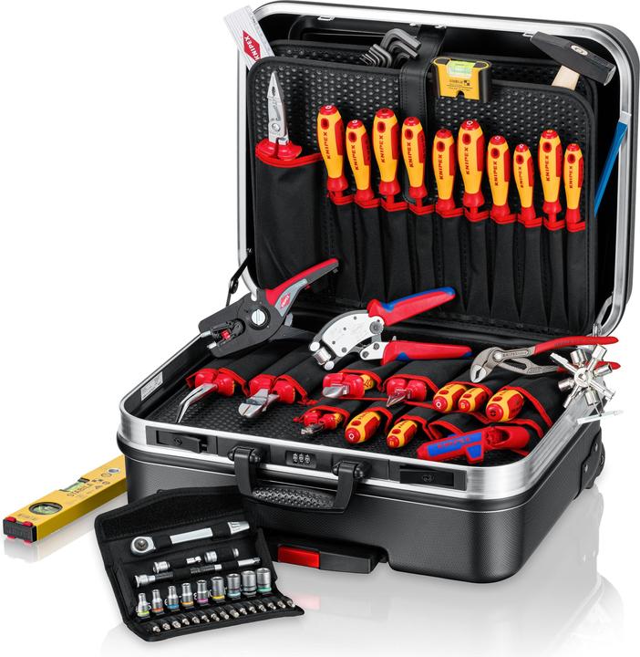 Produktbild Knipex Werkzeugkoffer BIG Basic Move ElektroPlus (68 Teile)