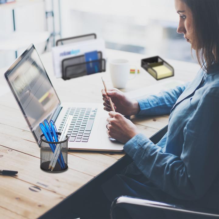 Image du produit Relaxdays Ensemble de 4 accessoires de bureau