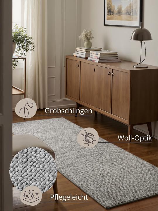 Actual product image BT Carpet Wolly (200 x 80 cm)