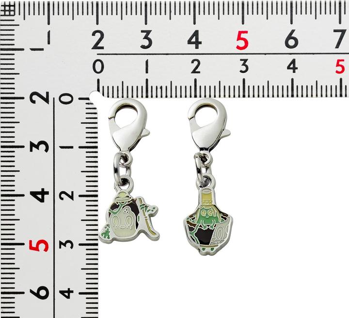 Actual product image Pokémon Pokemon Center - Poltchageist, Sinistcha keyring - 2 pieces