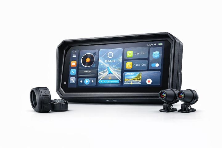 Produktbild EyeSystem Motorrad Carplay Android 6”