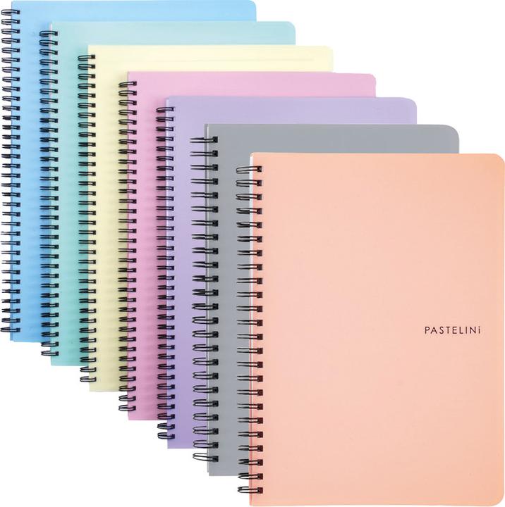 Immagine prodotto Pastelini Quaderno con spirale (A5, Righe, Copertina rigida)