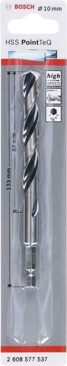 Produktbild Bosch Professional Zubehör HSS PointTeQ Sechskantbohrer (10 mm)