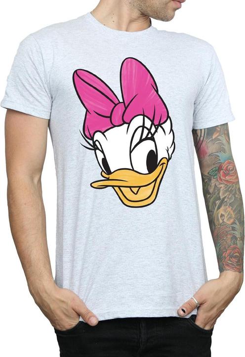 Actual product image Disney Mens Daisy Duck Head Painted T-Shirt (L)