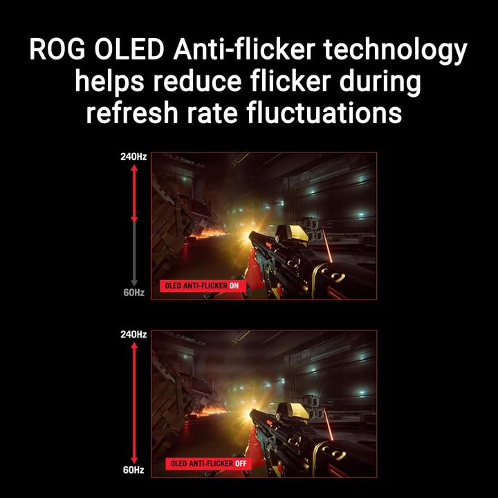 Actual product image ASUS ROG Strix OLED XG27AQDMG (2560 x 1440 pixels, 26.50")