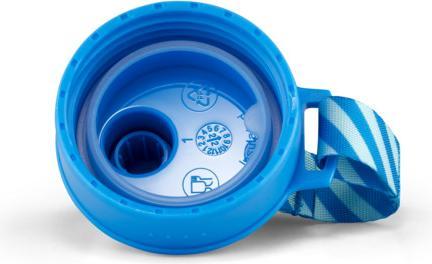 Actual product image Ergobag Drinking Bottle Titanium Blue Light (0.55 l)