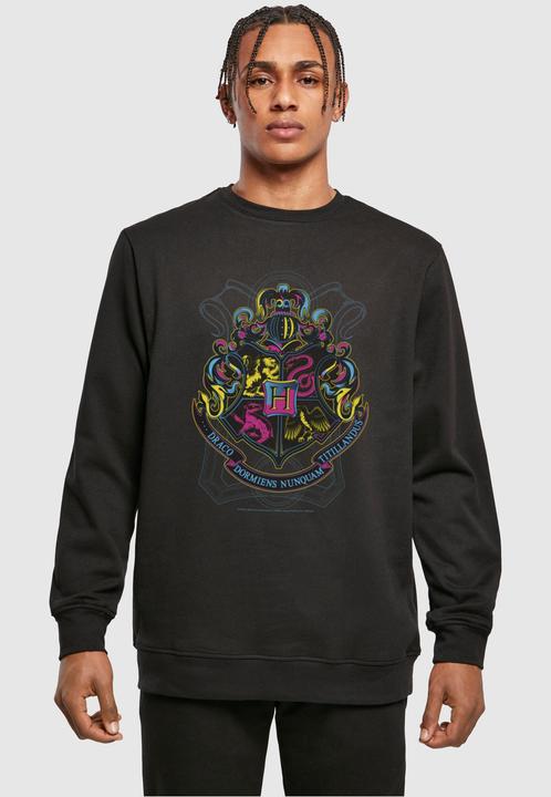 Produktbild Absolute Cult Harry Potter - Neon Hogwarts Crest Crewneck - 116871 (L)