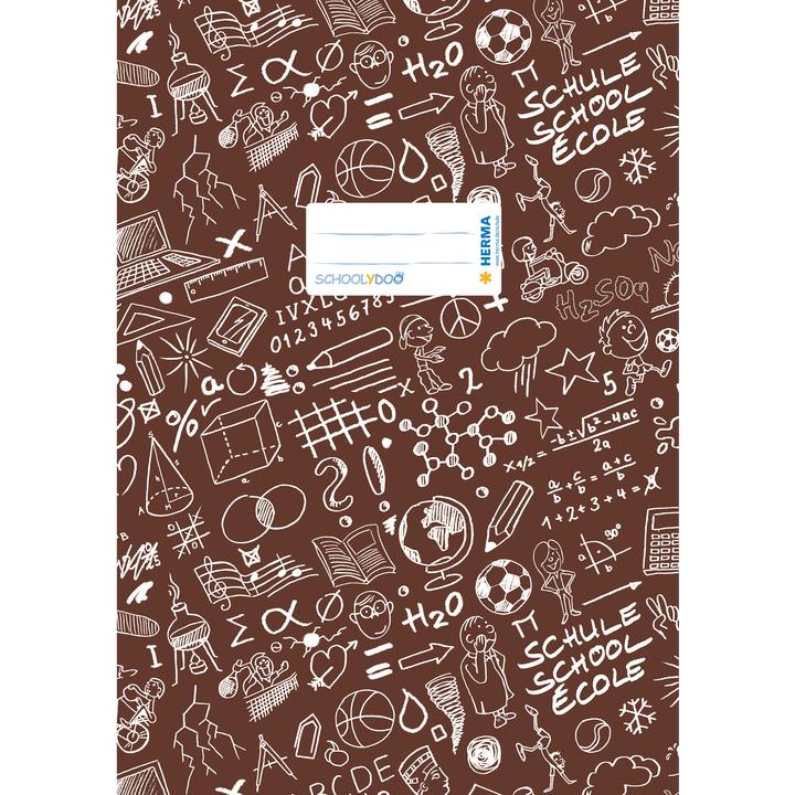 Actual product image HERMA A4 SCHOOLYDOO exercise book protector (A4, Checked, Hardcover)