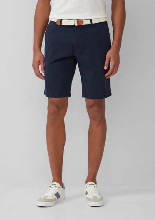 Image du produit s.Oliver Bermuda Phoenix: Baumwoll-Shorts mit Flechtgürtel (33)