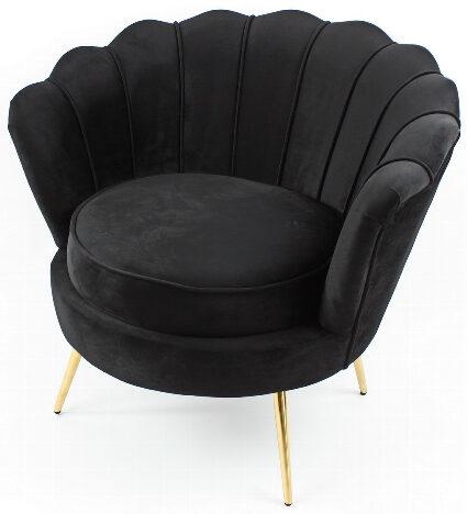 Werner Voss Poltrona Audrey, nera