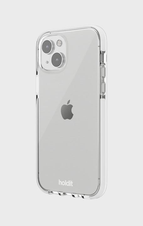 Produktbild Holdit Back Cover Seethru iPhone 14 Weiss (Apple iPhone 14)