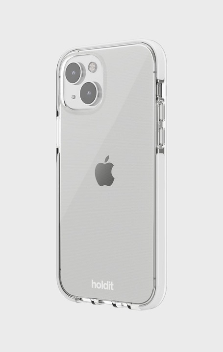 Image du produit Holdit Coque arrière Seethru iPhone 14 Blanc (Apple iPhone 14)