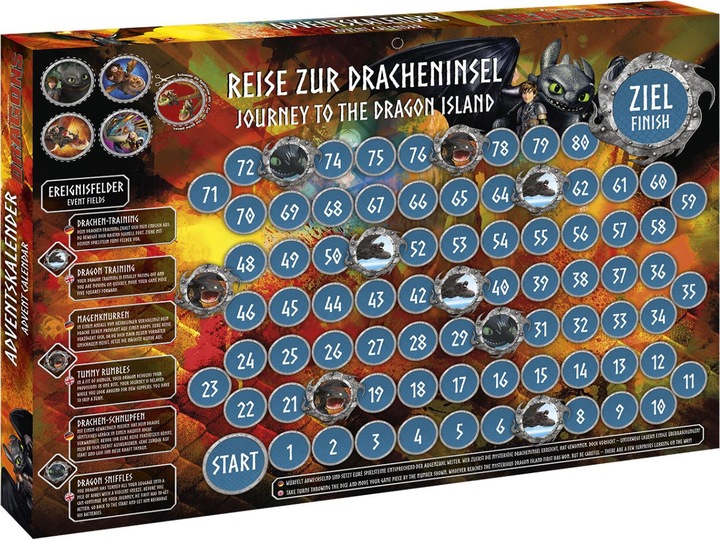 Produktbild Craze Adventskalender Dragons