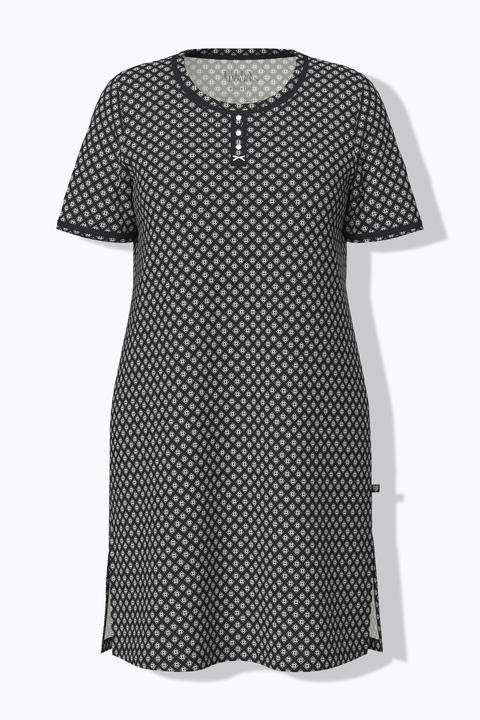 Produktbild Ulla Popken Bigshirts, 2er-Pack, Muster/uni, Rundhals, Halbarm (42, 44)