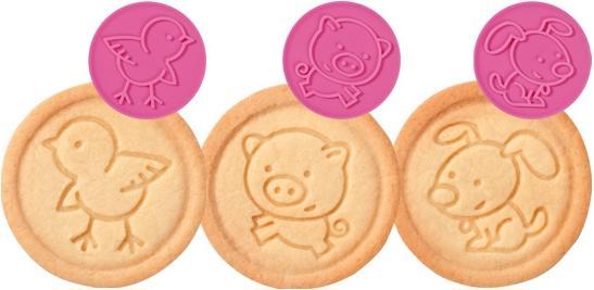 Actual product image Tescoma 630112 Cookie stamp Delicia, 6 animals