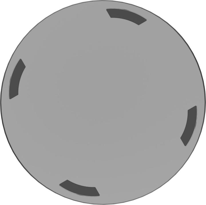 Qualo Recycling inductive charger 15W LED silver QRLI-15-LD-07 (15 W)