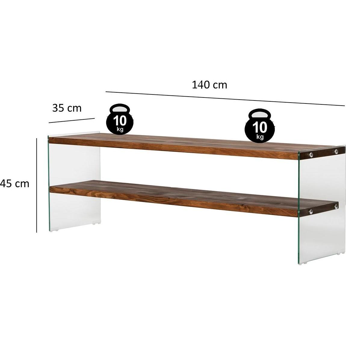Thumbnail - Skye Decor, TV Möbel, Aqua (140 x 45 x 35 cm)