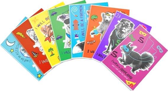 Image du produit Pigna Lot de 10 carnets Maxi i Will (A4, À rayures)