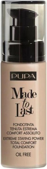 Actual product image Pupa Milano Pupa - Long Lasting Make Up SPF 10 Made To Last (Total Comfort Foundation) 30ml 055 Cinnamon Beige (055 Cinnamon Beige)