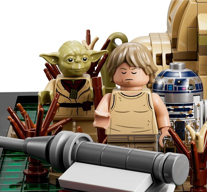 Immagine prodotto LEGO Star Wars 75330 Addestramento Jedi a Dagobah Diorama (75330, LEGO Star Wars)
