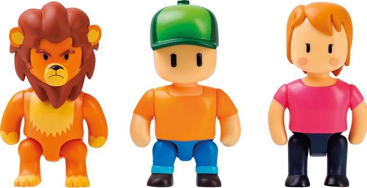Produktbild Bandai Namco Pack 3 Fig 6cm Stumble Guys