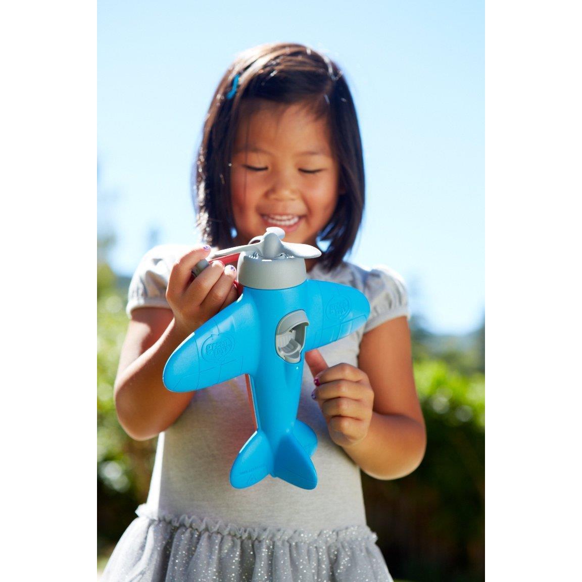 Thumbnail - Green Toys Grüne Spielzeug Flugzeug-blau