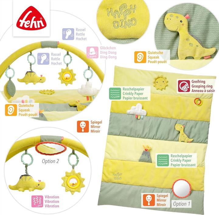 Actual product image Sombo DActivityblanket Happy Dino