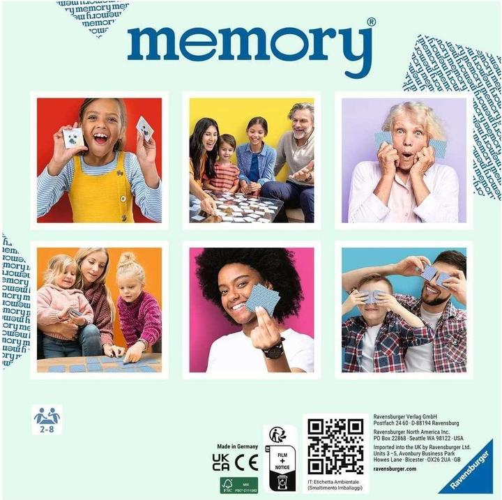 Actual product image Ravensburger memory? Nature (French, Swedish, Danish, Japanese, Portuguese, Polish, Dutch, English, Norwegian, Italian, German)
