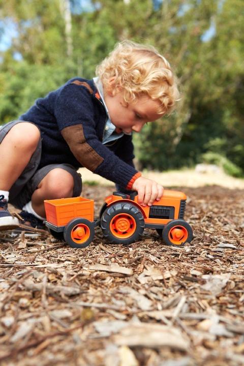 Image du produit Green Toys Tracteur jouet vert