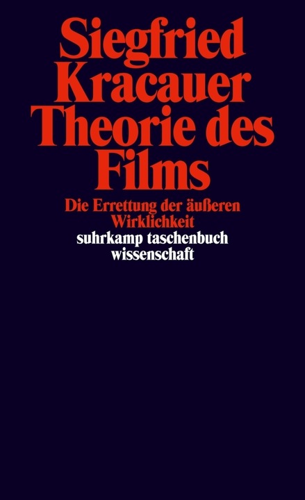 Produktbild Theorie des Films (Deutsch, Siegfried Kracauer, 1985)