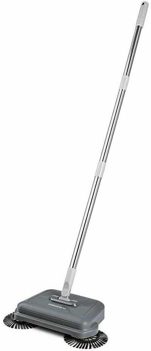 CleanMaxx Bodenkehrer 33 x 18 x 119 cm - Grau