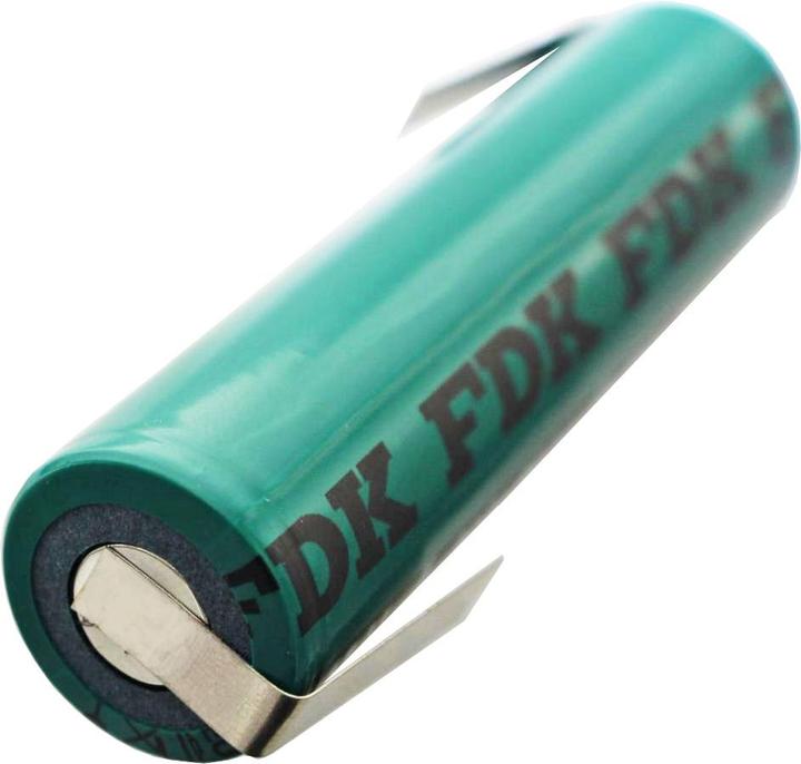 Actual product image FDK Akku HR-4/3FAU mit Lötfahne Z-Form (1 pcs., 4500 mAh, Battery + charger)