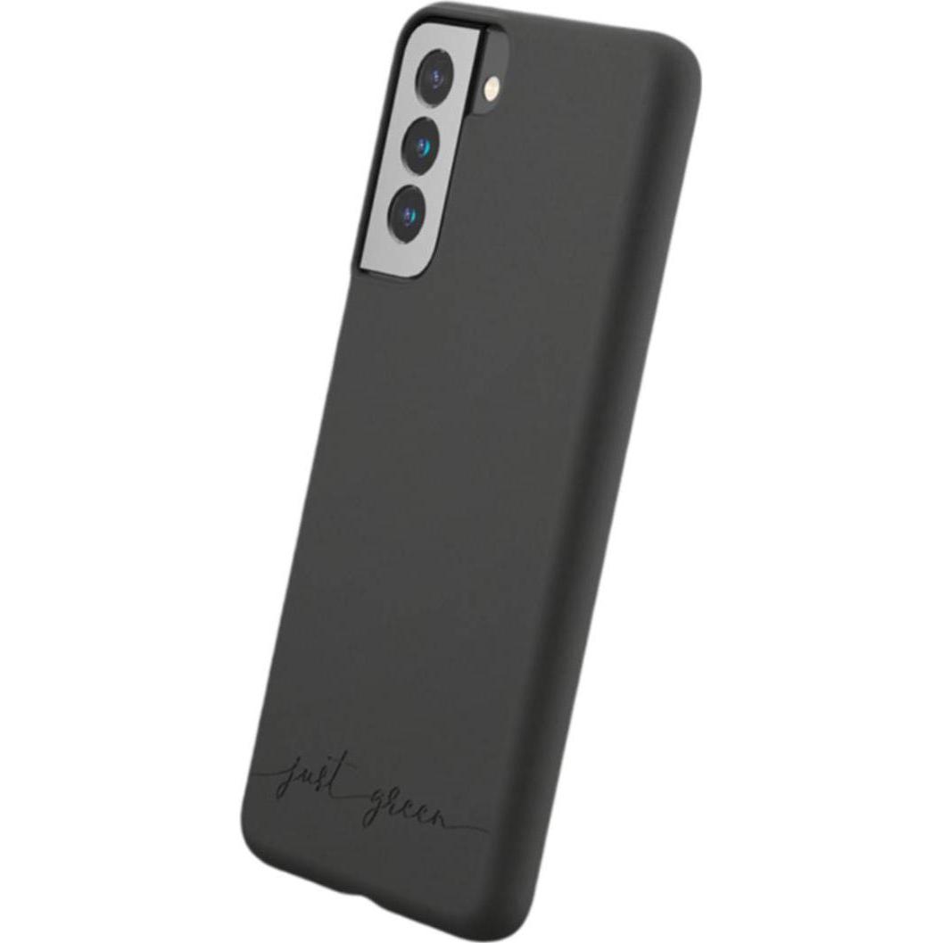 Thumbnail - Bigben 100% biologisch abbaubare Handyhülle Series (Samsung Galaxy S21+), Smartphone Hülle, Schwarz