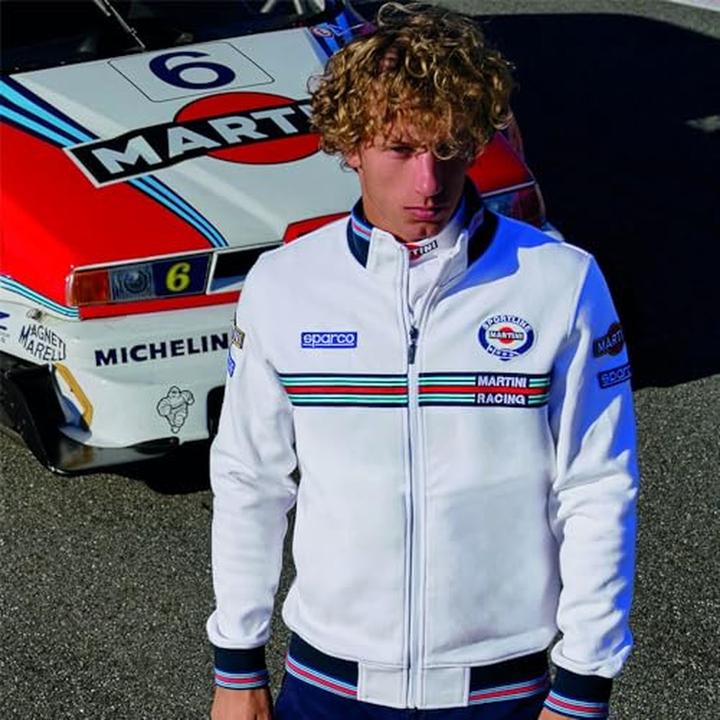 Immagine prodotto Sparco Felpa Martini Racing con zip intera (M)