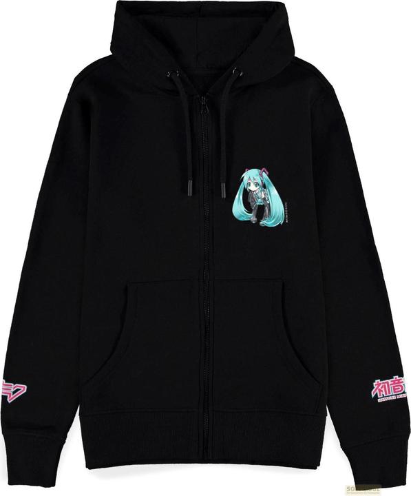 Immagine prodotto Difuzed Hatsune Miku - Felpa con cappuccio con zip da donna - XL (XL)