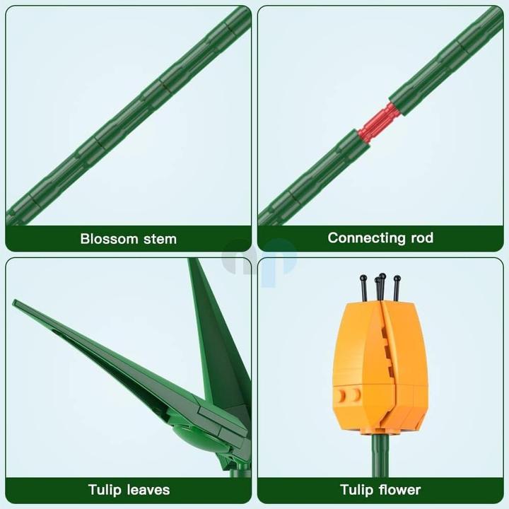 Produktbild Mould King Tulpe geschlossen