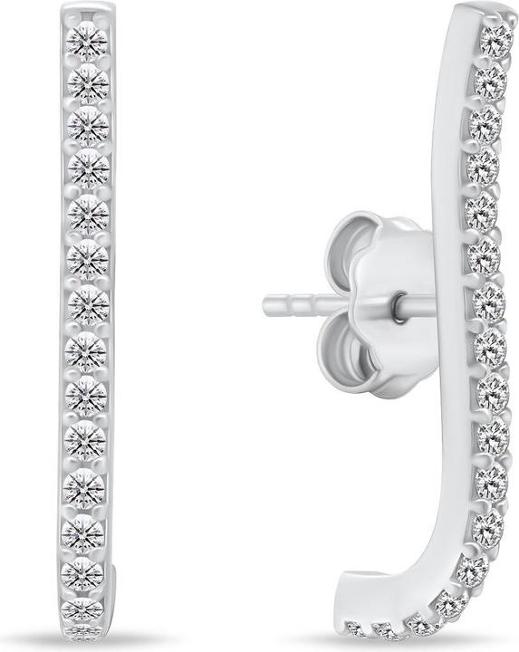 Immagine prodotto Brilio Argento - Eleganti orecchini in argento con zirconi EA850W