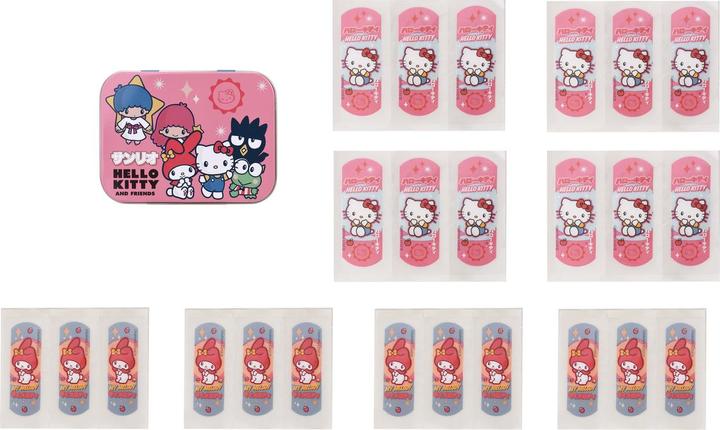 Actual product image Take Care Hello Kitty plasters in metal box (1 x)