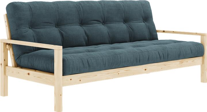 101 Clear Lacquered Pine / 513 Pale Blue