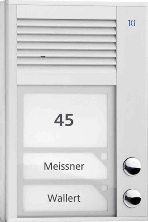 Actual product image TCS Door intercom