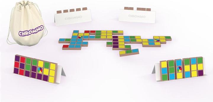 Energy Label Asmodée Jeu - Chromino (French, 1 - 8)